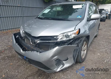 2020 Toyota Sienna Le из США, поврежденный, VIN 5TDKZ3DC8LS082887